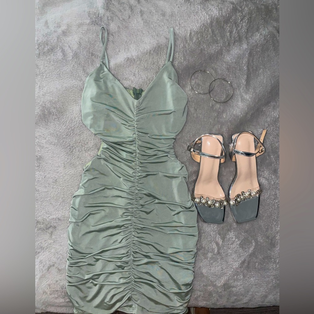 Mint green STEPNY mini dress. Super sexy and comfortable.
